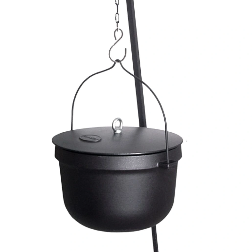 Ceaun de fonta cu capac - 20l.jpg